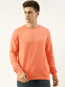 Peter England Men Printed Sweatshirt
