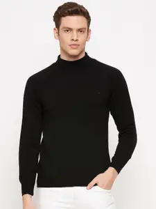 Okane Men Black Pullover Sweater