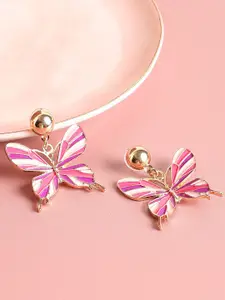 SOHI Butterfly Drop Earrings