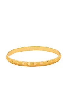bodha Men Gold-Toned Brass Kada Bracelet