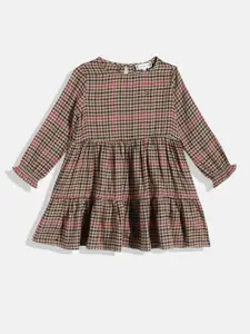Tommy Hilfiger Girls Checked Fit & Flare Dress