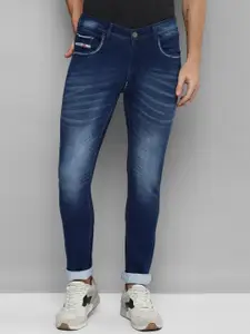 Allen Cooper Men Blue Slim Fit Light Fade Stretchable Cotton Jeans