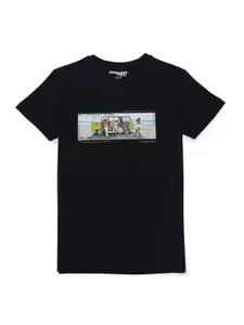 Gini and Jony Boys Black T-shirt