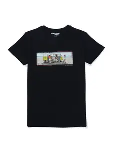 Gini and Jony Boys Black T-shirt