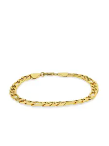 OOMPH Men Gold-Toned Link Bracelet