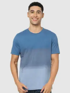 Celio Men Blue V-Neck Indigo T-shirt