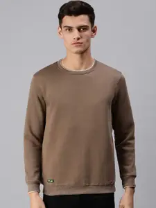 SHOWOFF Men Brown Sweatshirt
