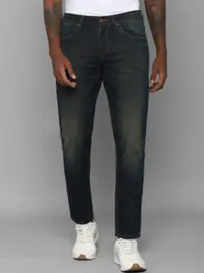 Allen Solly Sport Men Navy Blue Skinny Fit Heavy Fade Jeans