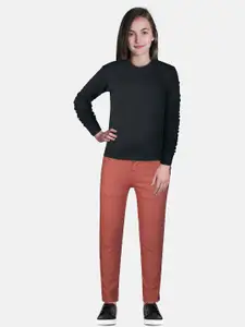 Gini and Jony Girls Orange Jeans