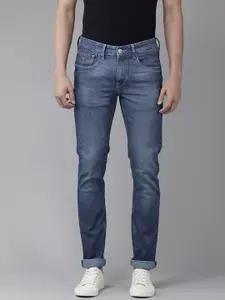 U.S. Polo Assn. Denim Co. U S Polo Assn Denim Co Men Blue Skinny Fit Light Fade Stretchable Jeans
