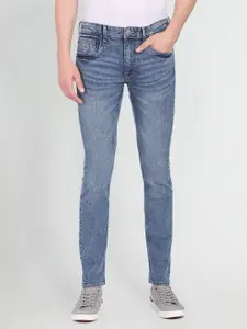 U.S. Polo Assn. Denim Co. Men Blue Slim Fit Heavy Fade Stretchable Jeans