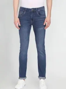 U.S. Polo Assn. Denim Co. Men Blue Slim Fit Heavy Fade Stretchable Jeans