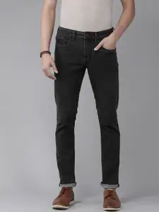 U.S. Polo Assn. Denim Co. U S Polo Assn Denim Co Men Grey Slim Fit Stretchable Jeans