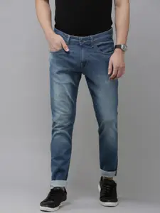 U.S. Polo Assn. Denim Co. Men Blue Slim Fit Heavy Fade Stretchable Jeans