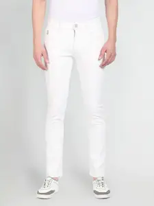 U.S. Polo Assn. Denim Co. Brandon Slim Tapered White Jeans