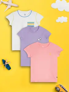 XY Life Pack of 3 Playmate Super Combed Cotton T-shirt