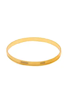 bodha Men 22k Gold-Plated Brass Kada Bracelet