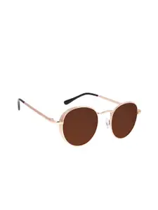 Chilli Beans Women Round Sunglasses with UV Protected Lens