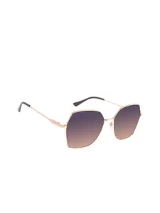 Chilli Beans Women Purple Lens & Gold-Toned Sunglasses with UV Protected Lens OCMT32098395