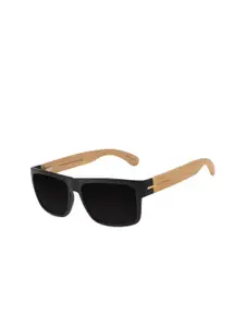 Chilli Beans Men Black Lens & Square Sunglasses with UV Protected Lens OCCL34140101