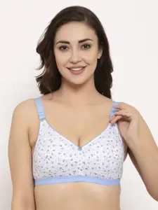 GRACIT Women Pack Of 2 Non-wired Non-padded Blue Bra