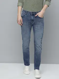 Flying Machine Men Slash Slim Tapered Fit Mid Rise Light Fade Stretchable Jeans