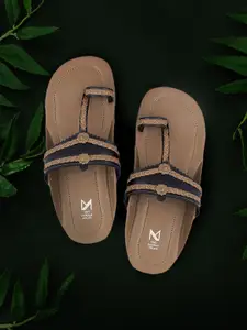 THE MADRAS TRUNK Men One Toe Kolhapuri Sandals