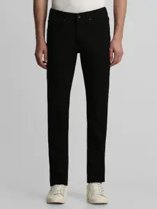 Louis Philippe Jeans Men Black Slim Fit Stretchable Jeans