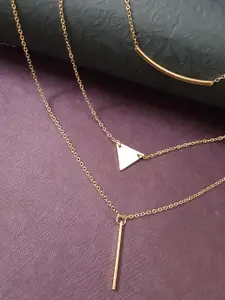 OOMPH Gold-Toned Layered Necklace