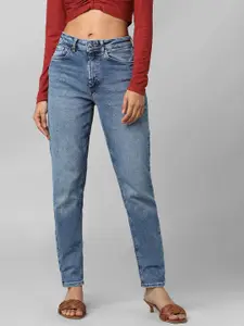 ONLY Women Blue Slim Fit Heavy Fade Jeans