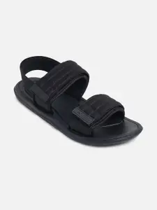 ALDO Men Black PU Comfort Sandals