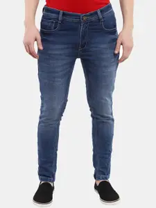 V-Mart Men Blue Classic Slim Fit Heavy Fade Jeans