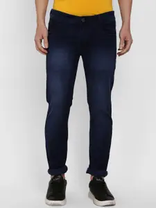V-Mart Men Blue Classic Slim Fit Light Fade Jeans