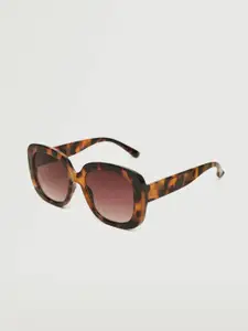 MANGO Women Sustainable Oversized Sunglasses with UV Protected Lens 37000785