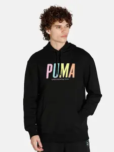 Puma Men Regular Fit Printed SWxP Graphic Sweatshirt