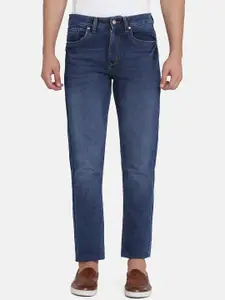 TAHVO Men Blue Comfort Light Fade Stretchable Jeans