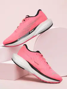 Puma Women Pink Deviate Nitro 2 Running Shoes