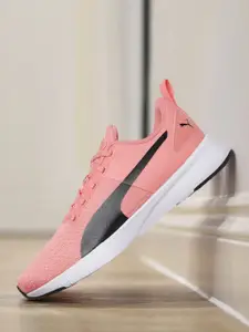Puma Women Pink Solid Flyer Runner Running Shoes