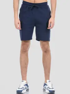 LONDON FOG Men Navy Blue Low-Rise Sports Shorts