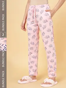 Dreamz by Pantaloons Women Pack of 2 Printed Lounge Pants