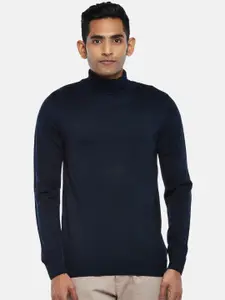 BYFORD by Pantaloons Men Navy Blue Pullover