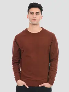LONDON FOG Men Brown Pullover Sweater
