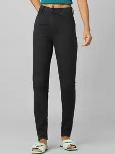 ONLY Black Skinny Fit High-Rise Jeans