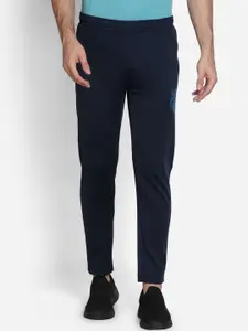 Wildcraft Men Navy Blue Solid Cotton Track Pants