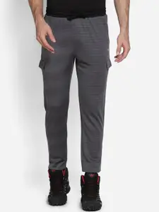 Wildcraft Men Grey Colourblocked Cotton Track Pants