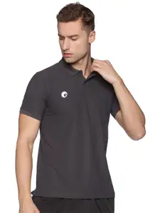 Omtex Men Polo Collar T-shirt