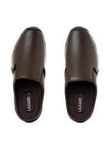 Khadims Men Brown Comfort Sandals