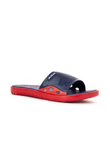 Khadims Pro Blue Slide Slippers for Men