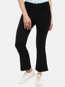 V-Mart Women Black Wide Leg Jeans