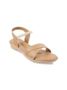 WALKWAY by Metro Women Beige Flats